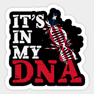 It's in my DNA - Liberia Sticker